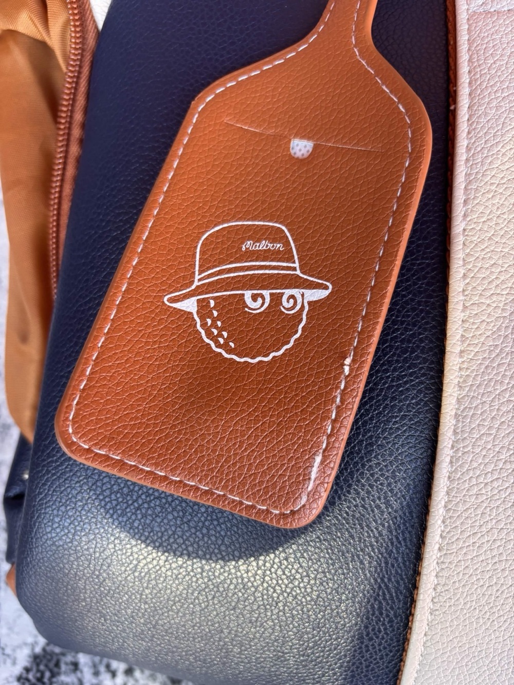 Malbon Boston tour golf bag - Picture 2 of 4
